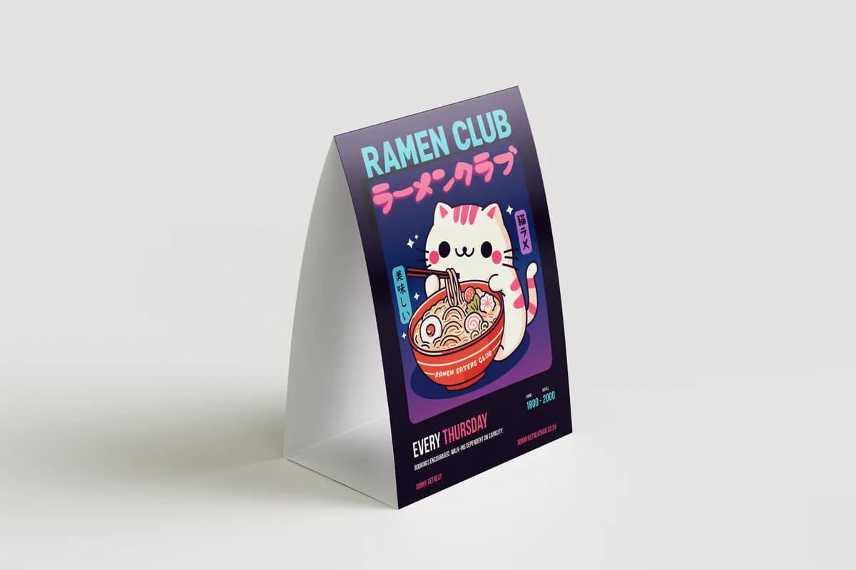 Tent Cards