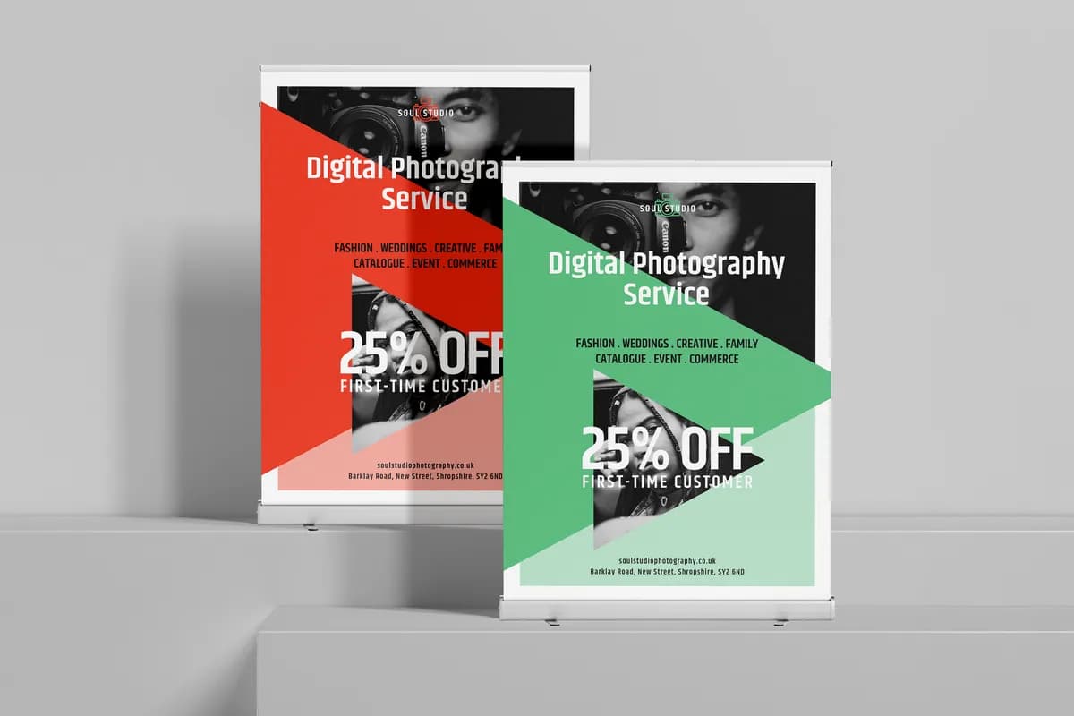 Wide Roller Banners